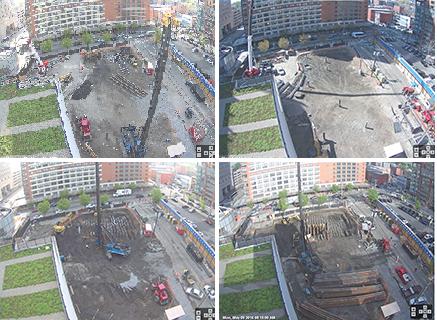 阜阳颍东区工地实时监控画面
